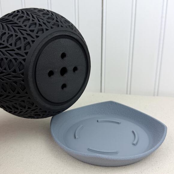 The Fusion Planter, Indoor Flower Pot, Tabletop Planter, Lattice Pattern - Picture 7 of 12